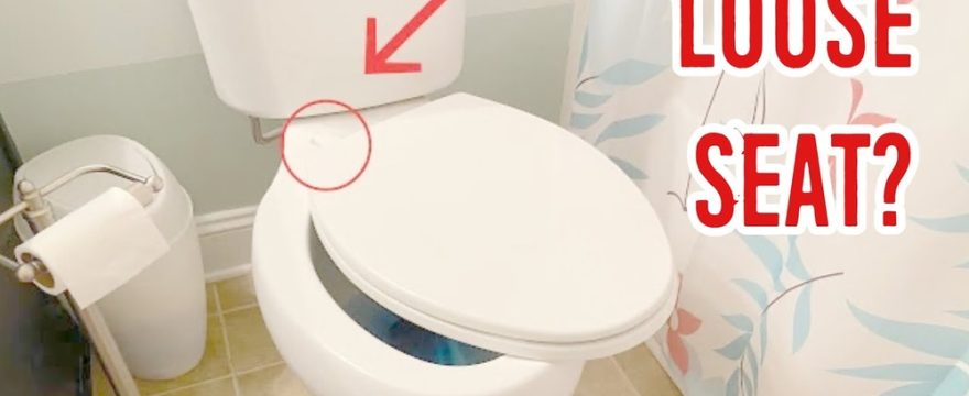 How to Fix a Toilet Seat Hinge